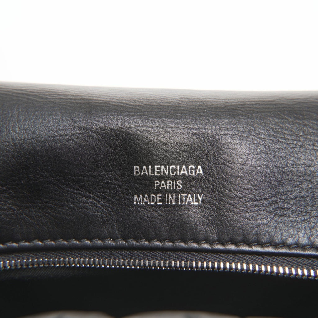 Balenciaga Black Leather Shoulder