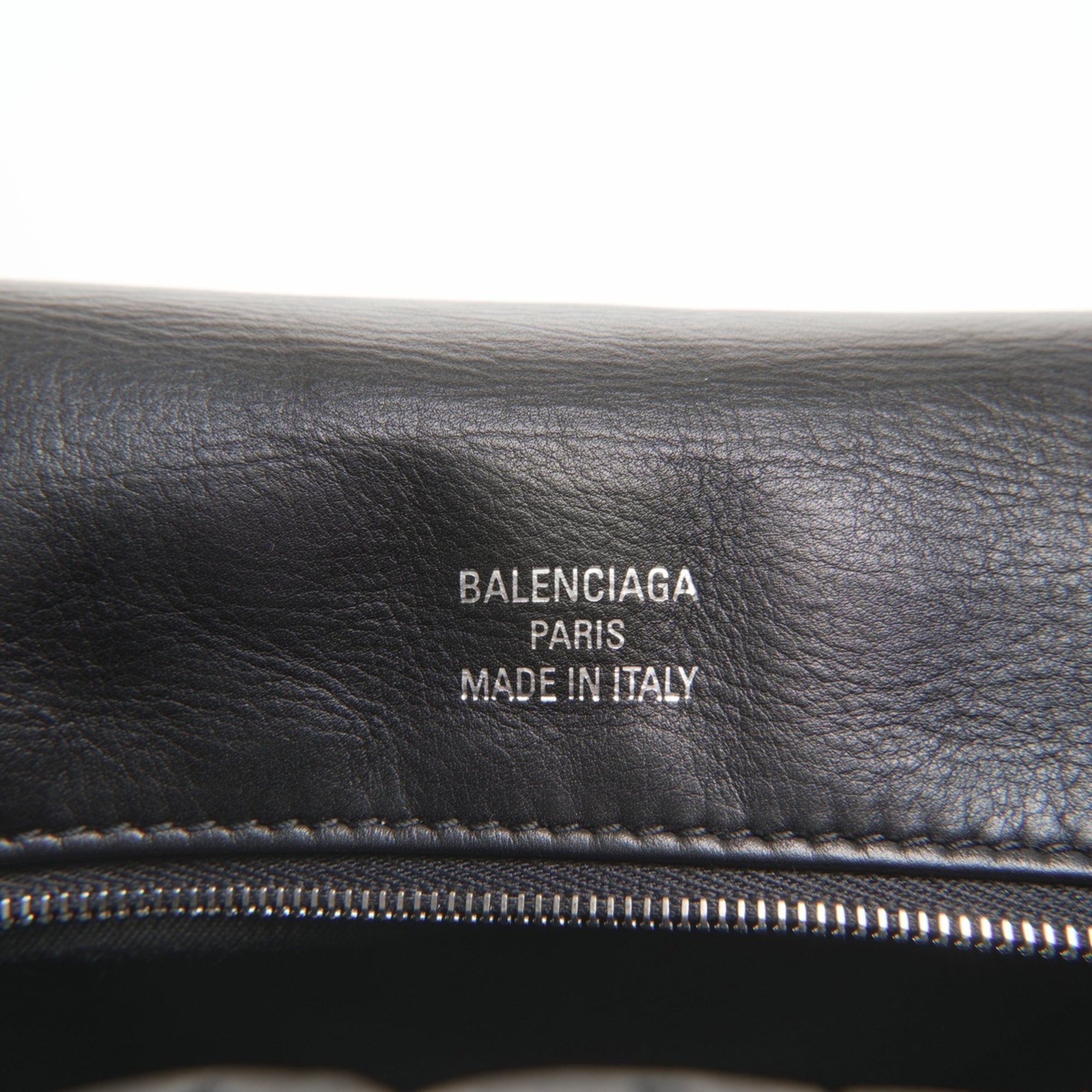 Balenciaga Black Leather Shoulder
