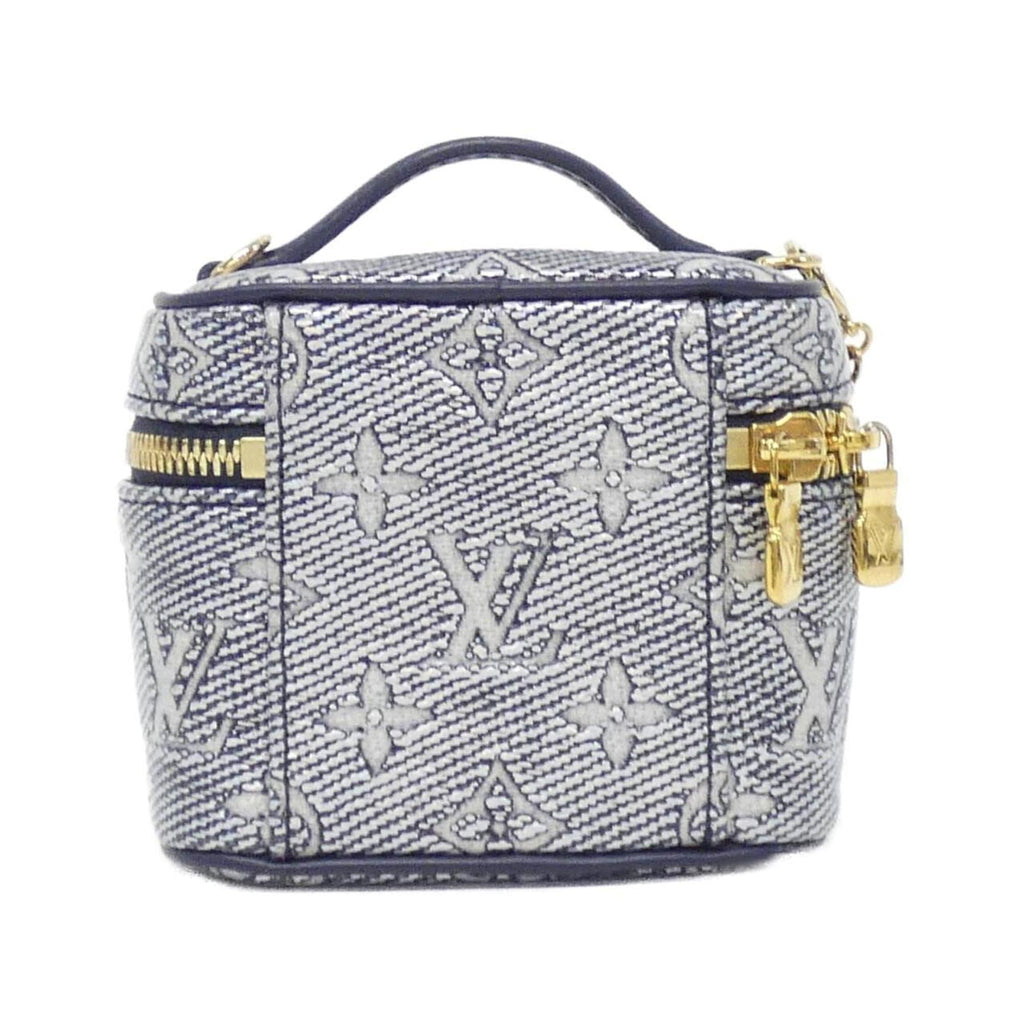 Louis Vuitton Monogram Blue Cotton Shoulder Bag