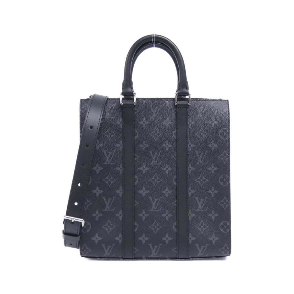 Louis Vuitton Black Coated Canvas Handbag