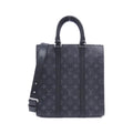 Louis Vuitton Black Coated Canvas Handbag