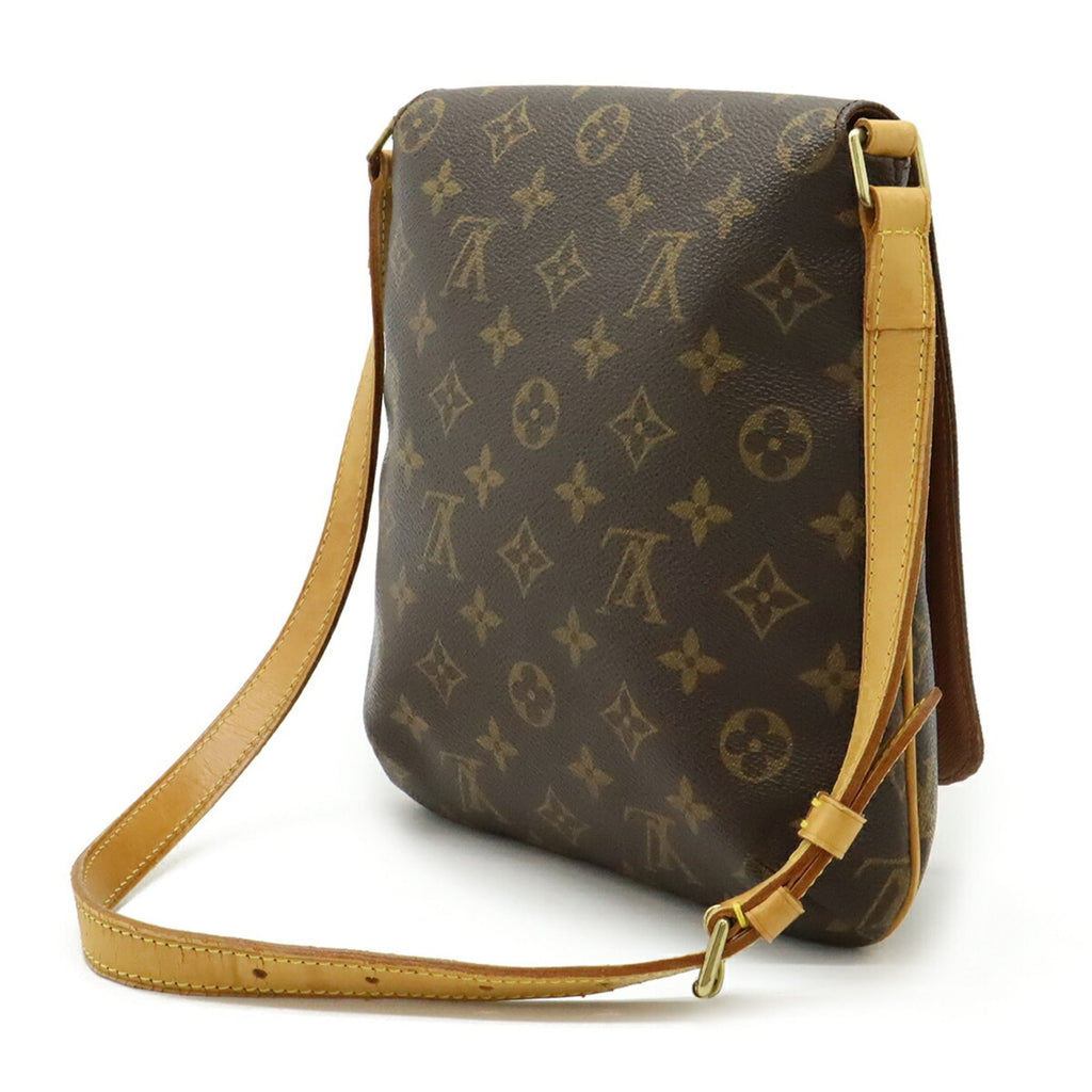 Louis Vuitton Black Brown Monogram Monogram Shoulder Bag