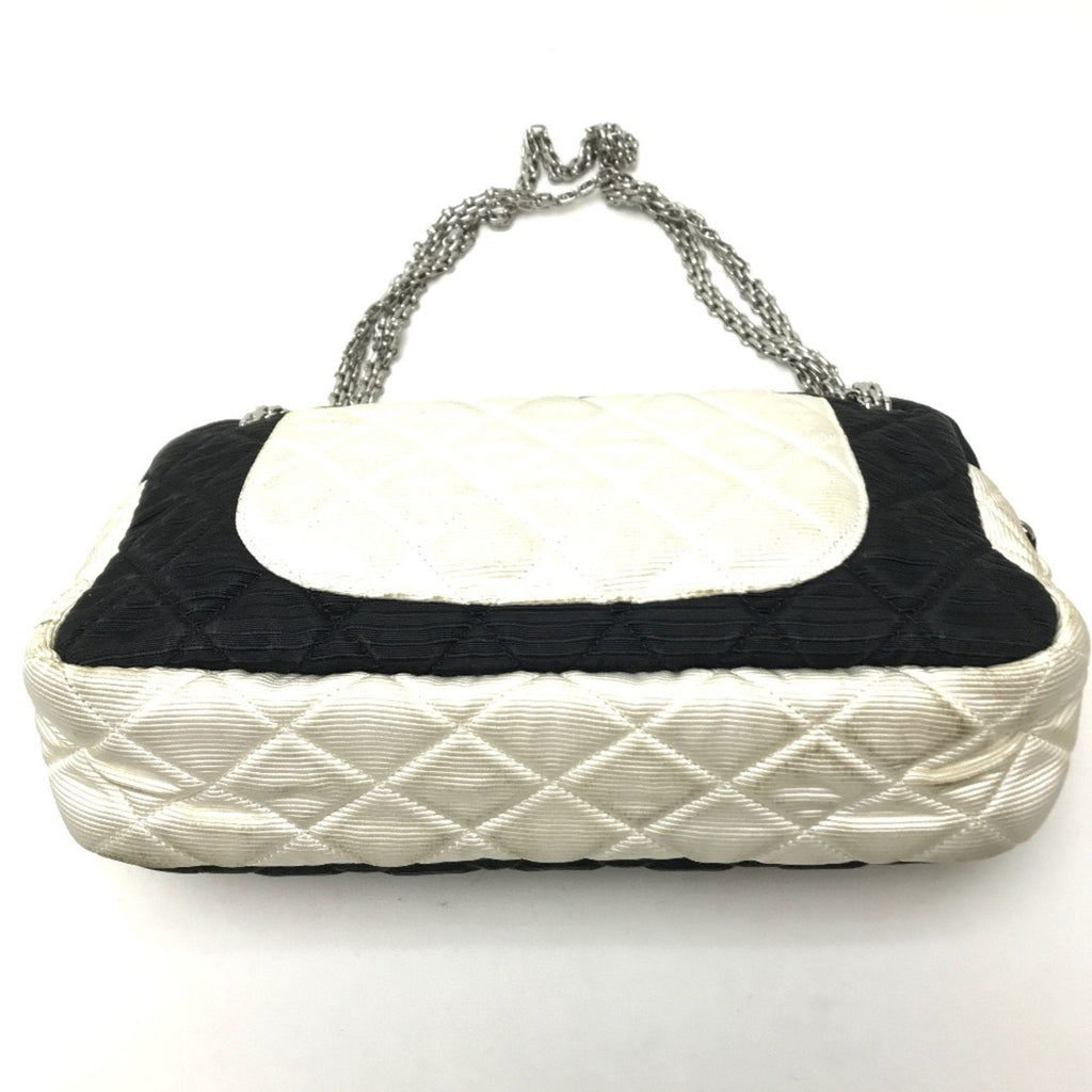 Chanel Black Cloth Shoulder Bag