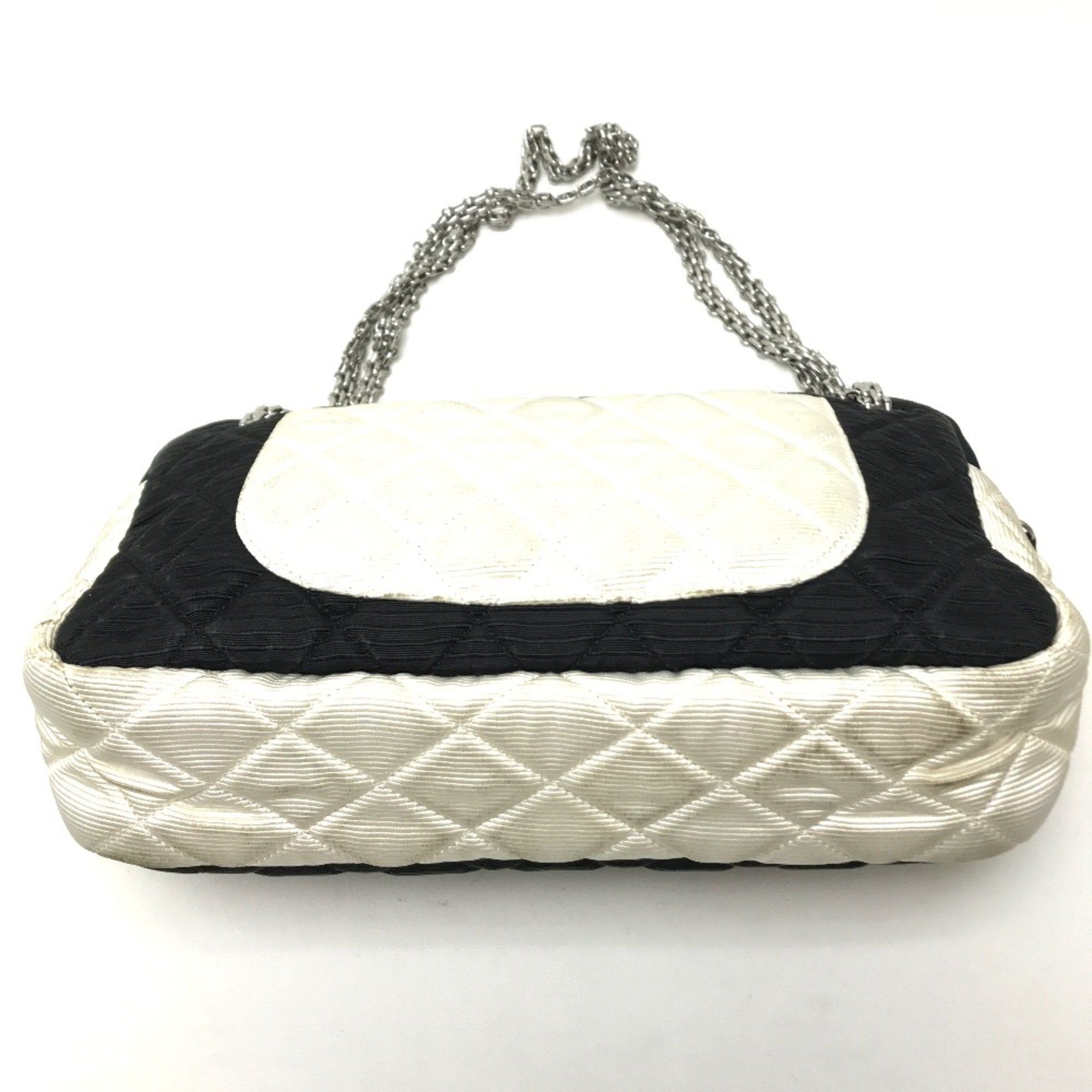 Chanel Black Cloth Shoulder Bag
