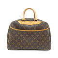 Louis Vuitton Marron Coated Canvas Handbag