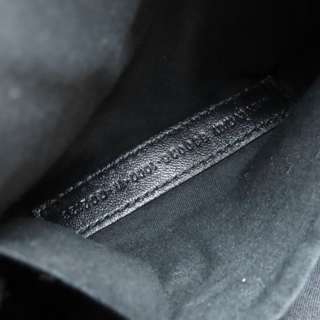 Balenciaga Black Leather Backpack