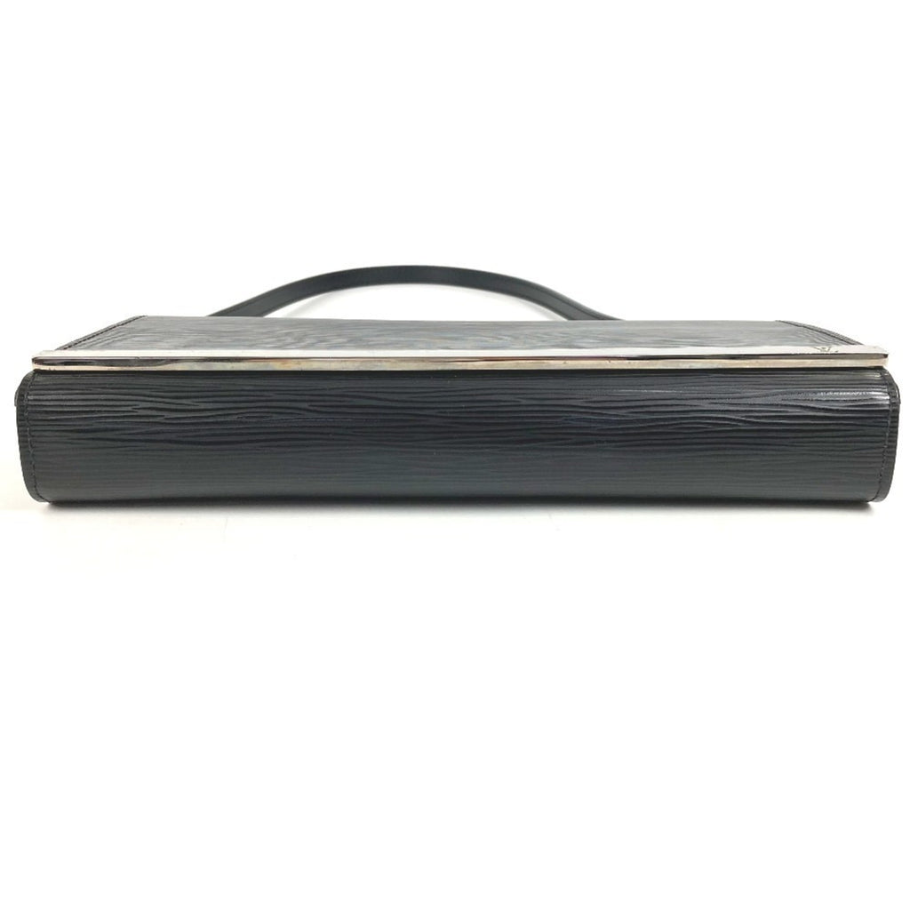 Louis Vuitton Epi Black Noir Epi Leather Clutch Bag Pochette Shoulder Bag
