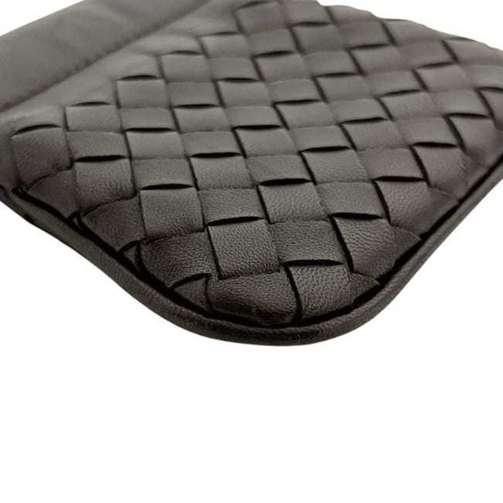Bottega Veneta Intrecciato Brown Leather Coin Purse/Coin Case