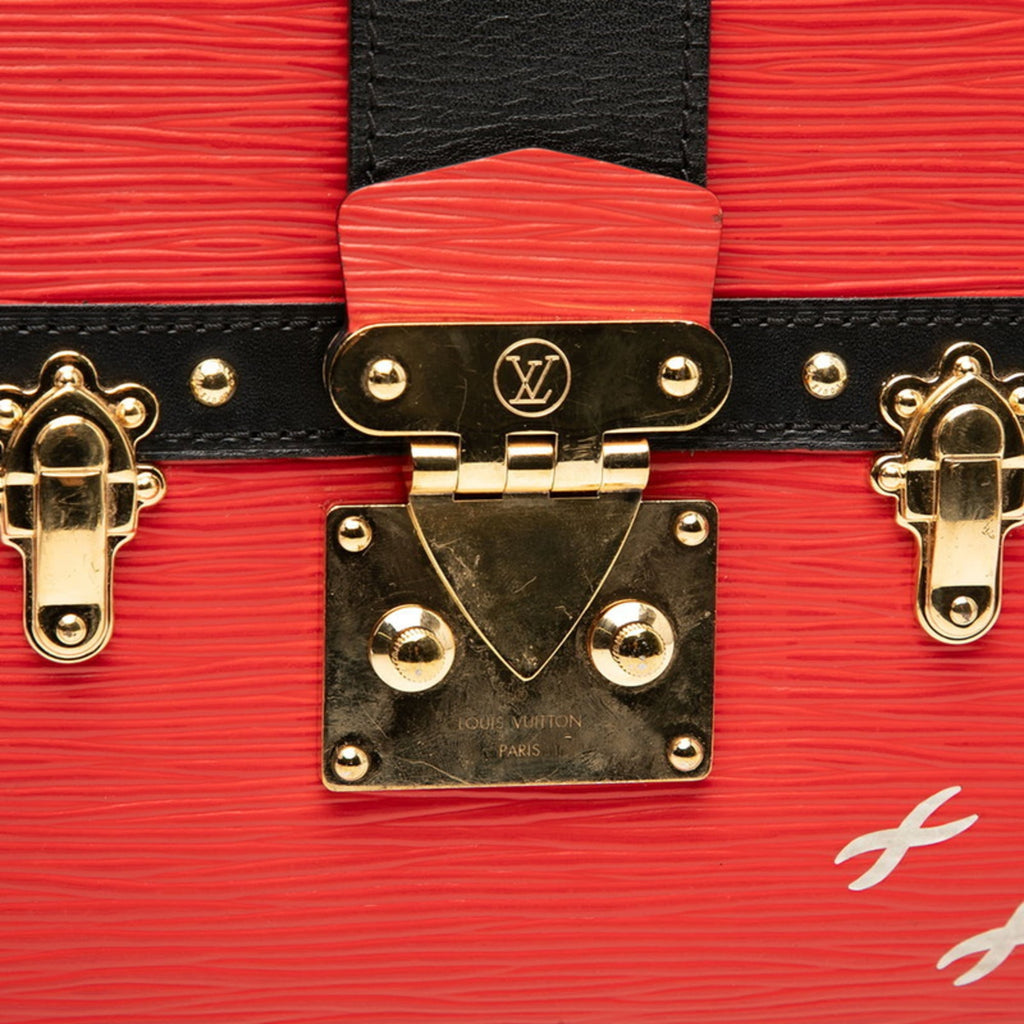 Louis Vuitton Black Rouge Leather Shoulder Bag