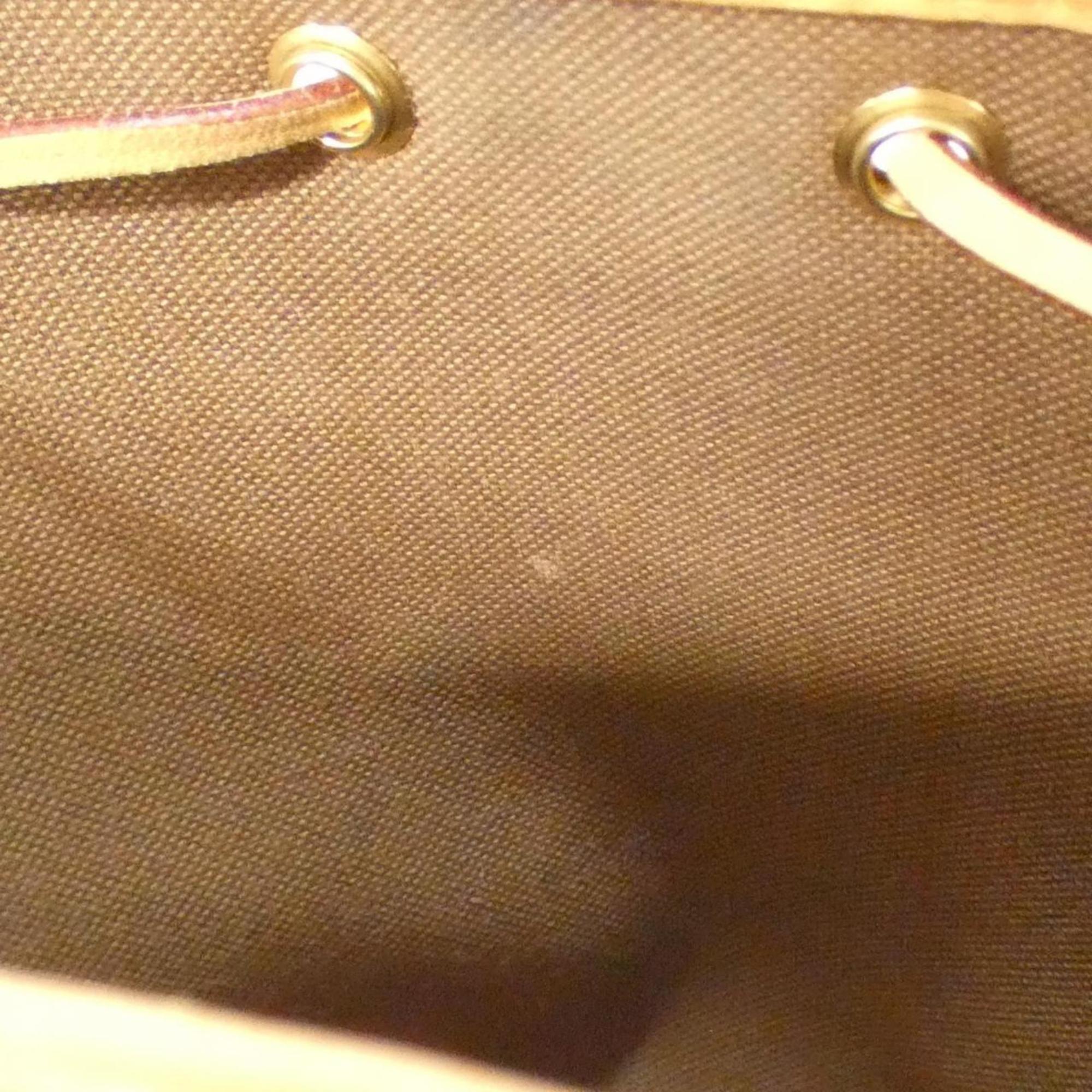 Louis Vuitton Marron Coated Canvas Shoulder Bag