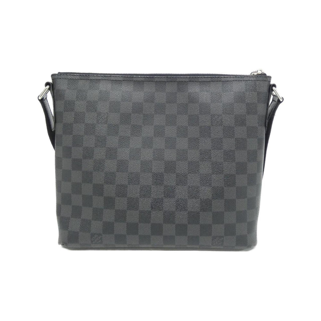 Louis Vuitton Dark Gray Graphite Coated Canvas Shoulder Bag