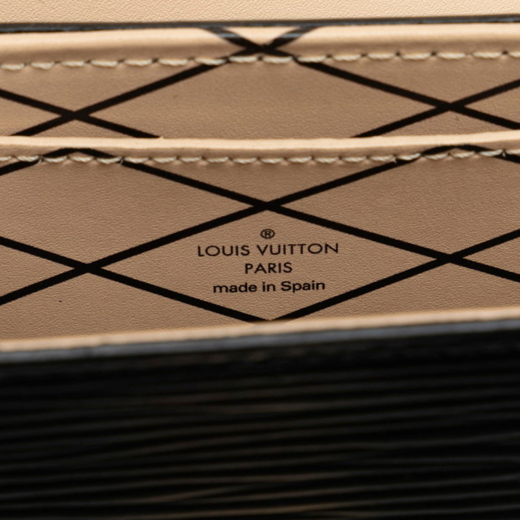 Louis Vuitton Black Noir Leather Shoulder Bag