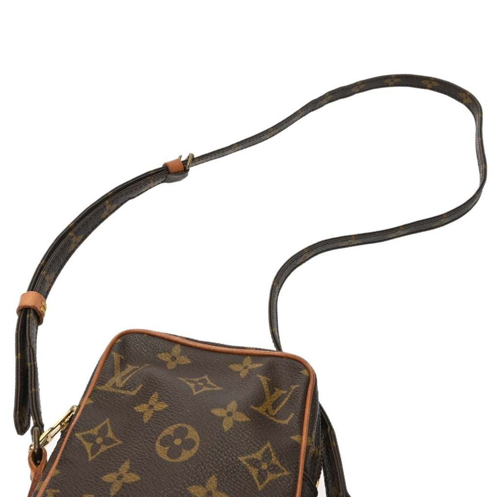 Louis Vuitton Brown Canvas Monogram Shoulder Bag
