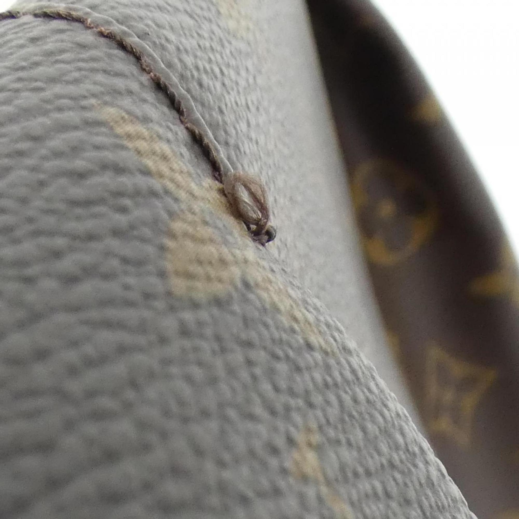 Louis Vuitton Marron Coated Canvas Shoulder Bag