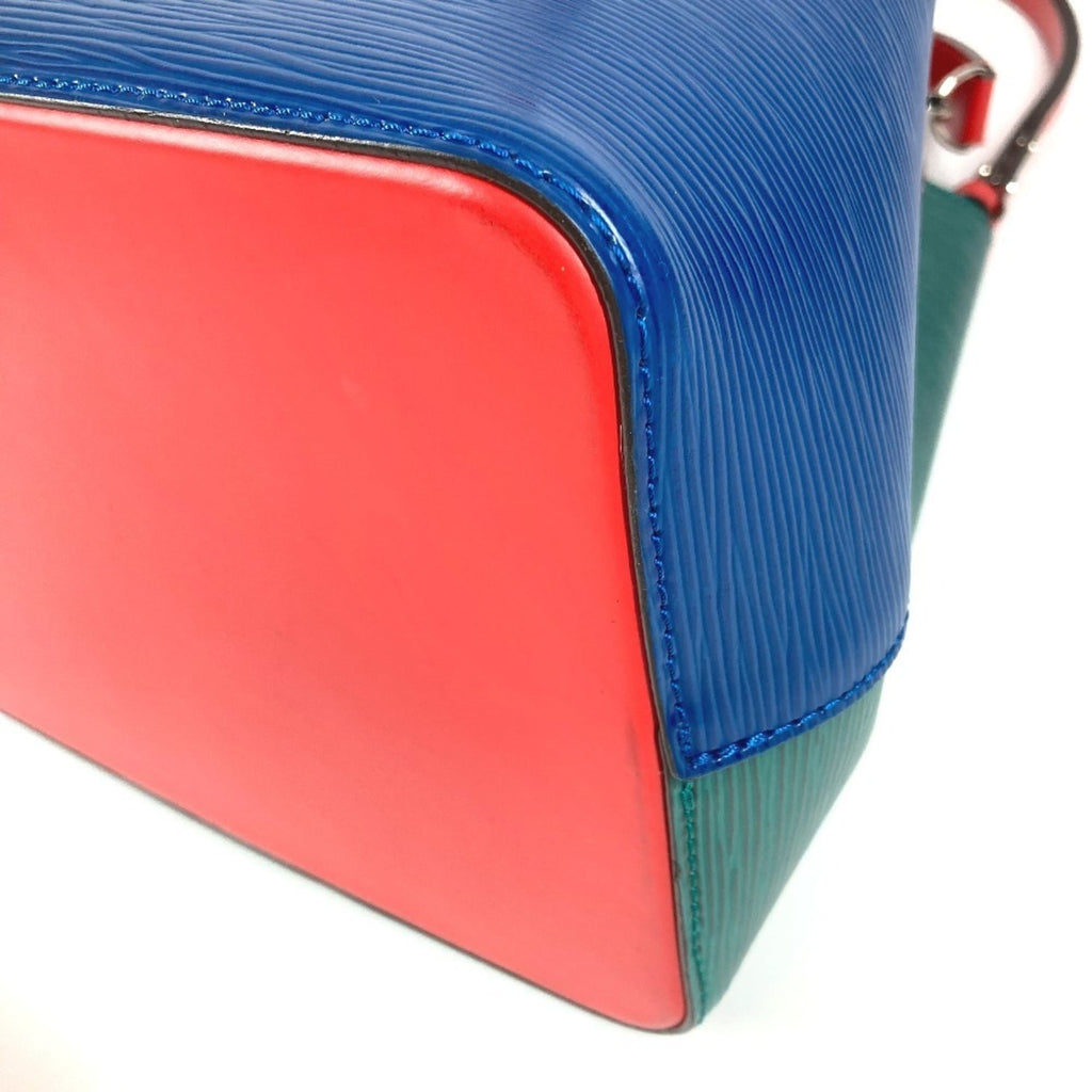 Louis Vuitton Blue Green Red Color Epi Leather Shoulder Bag