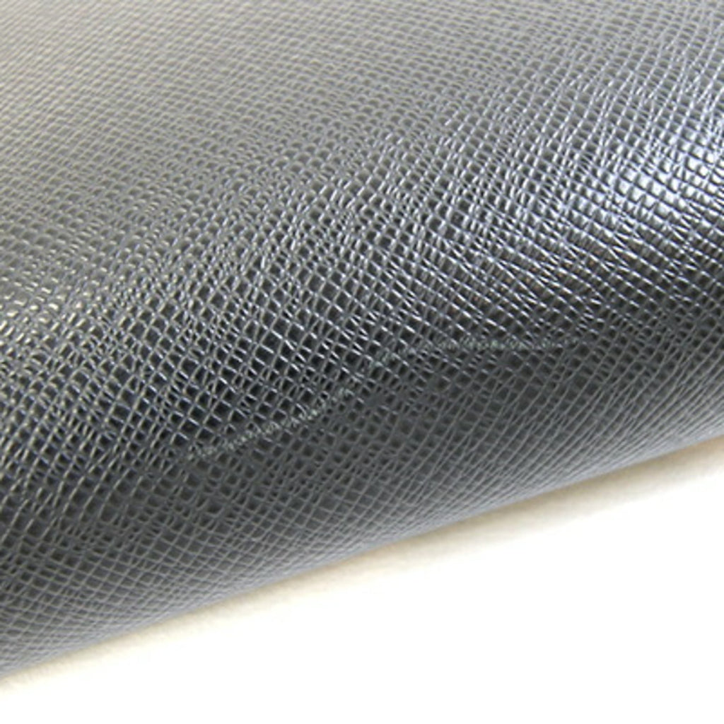Louis Vuitton Ardoise Black Taiga Leather Clutch Bag