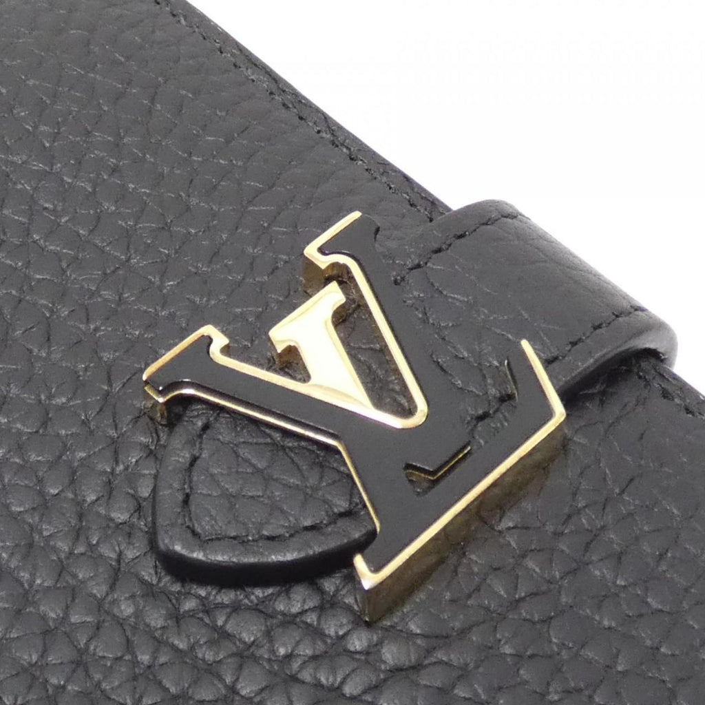 Louis Vuitton Taurillon Black Leather Wallet