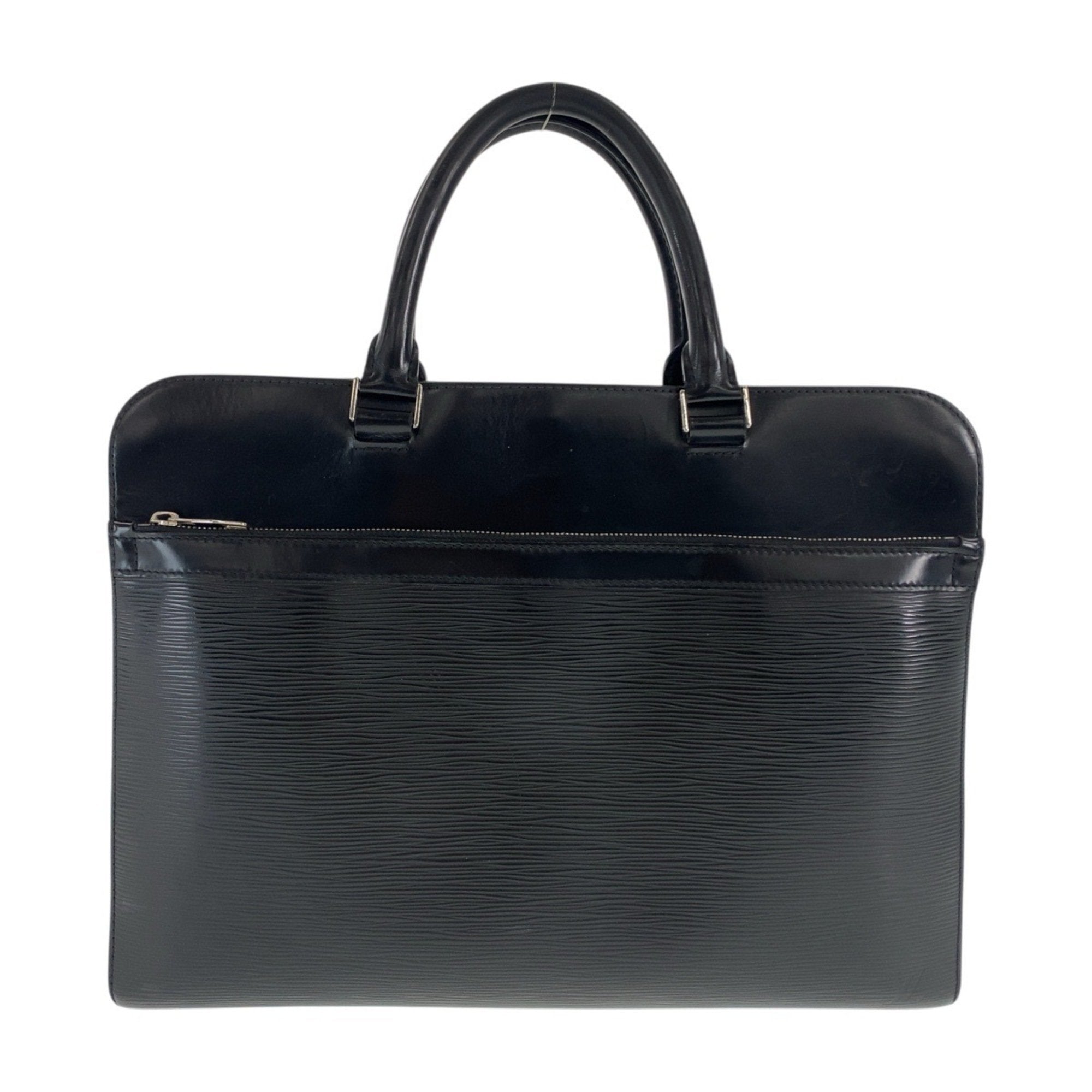 Louis Vuitton Black Noir Epi Leather Briefcase
