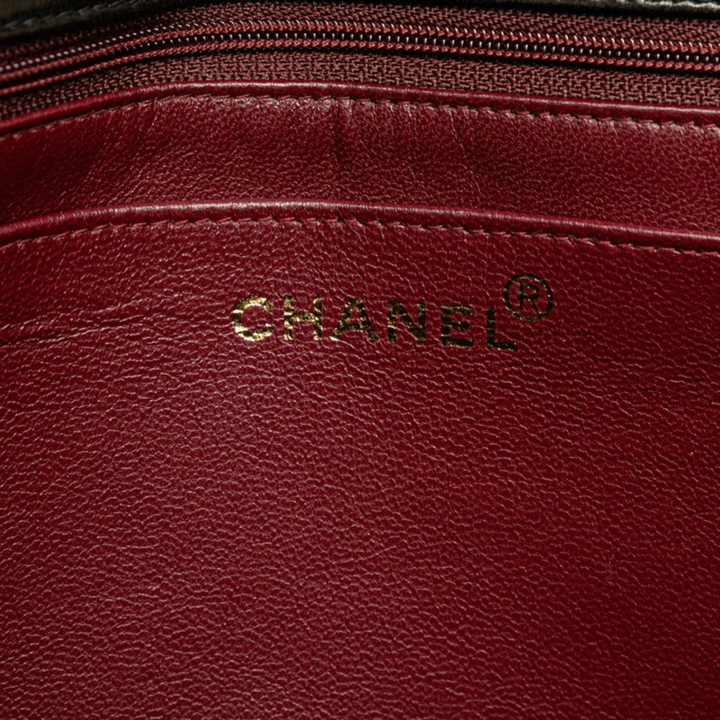 Chanel Black Leather Shoulder Bag