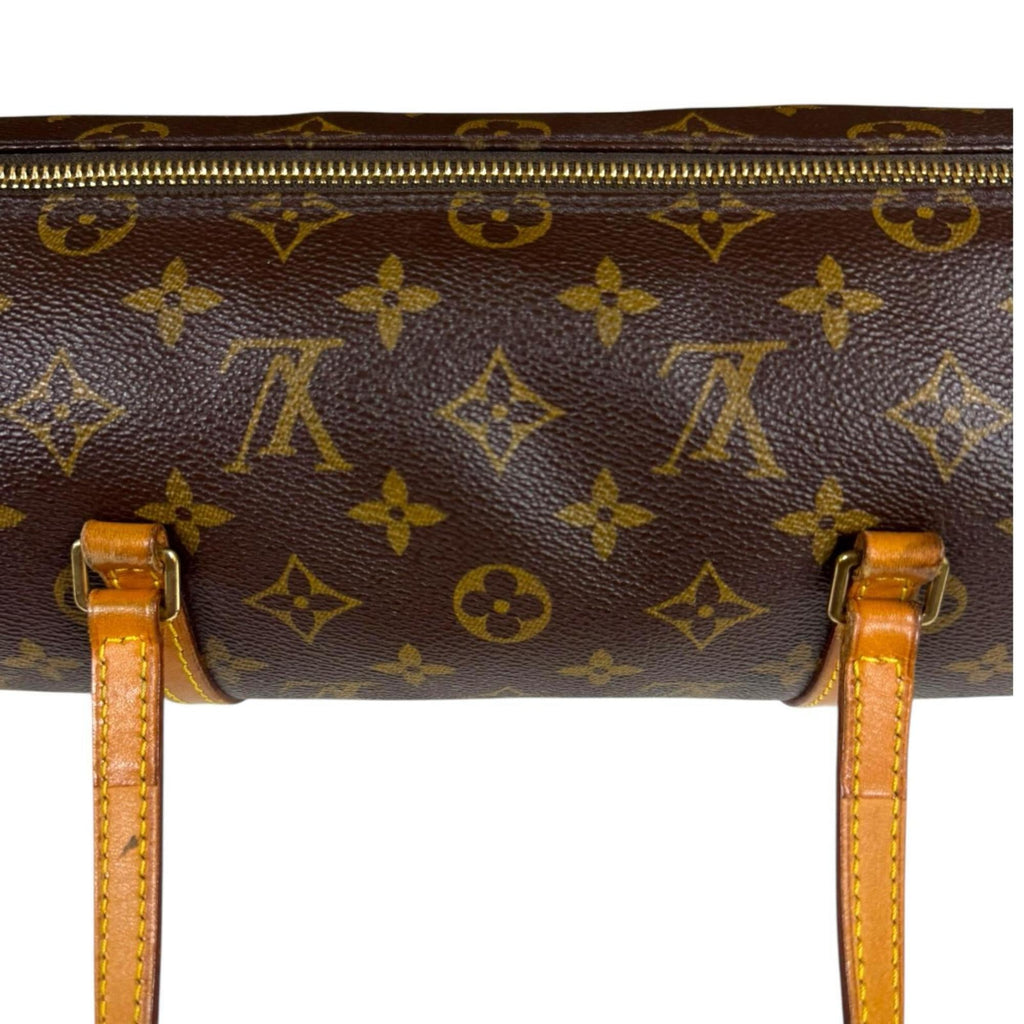 Louis Vuitton Brown Monogram Canvas Handbag