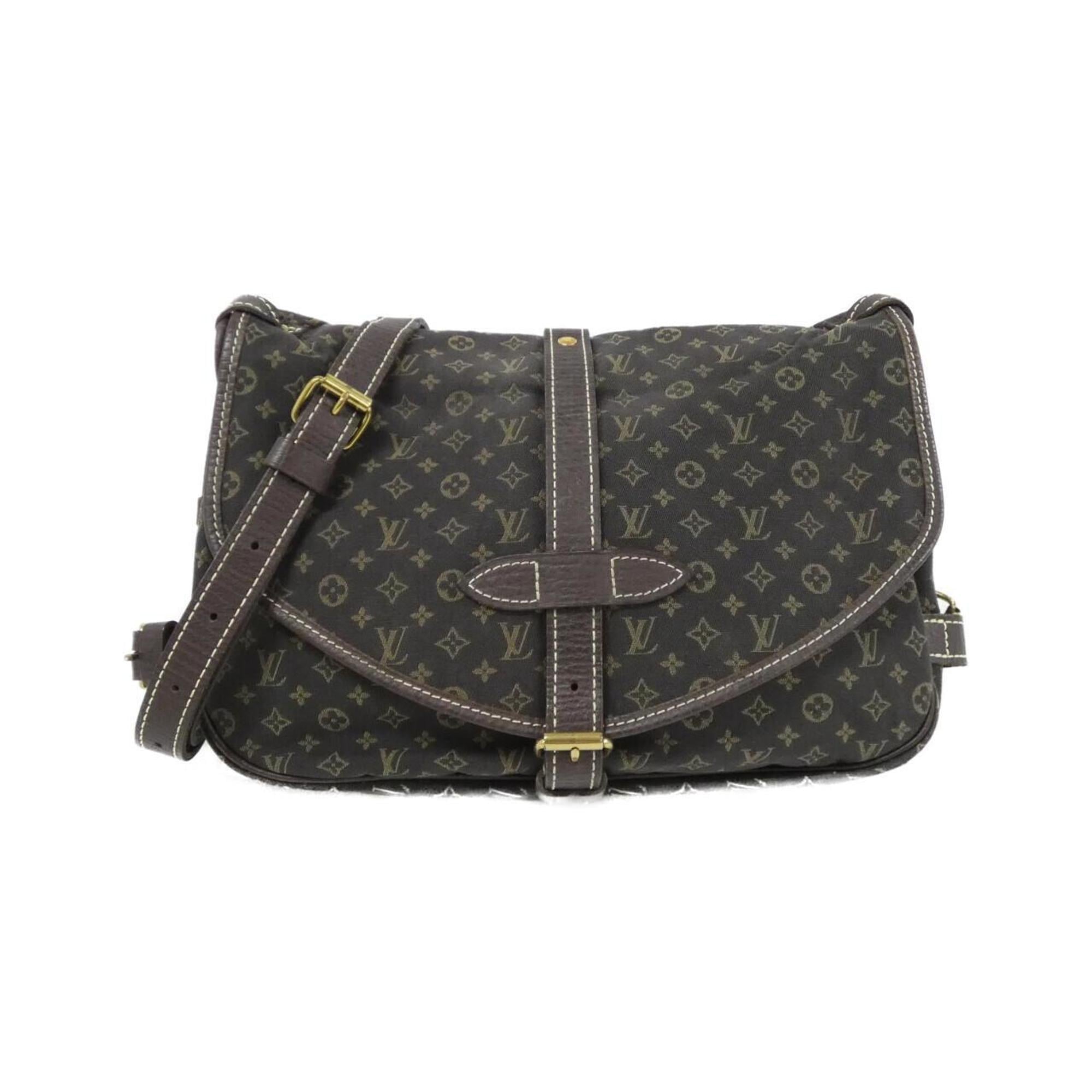 Louis Vuitton Graphite Coated Canvas Shoulder Bag