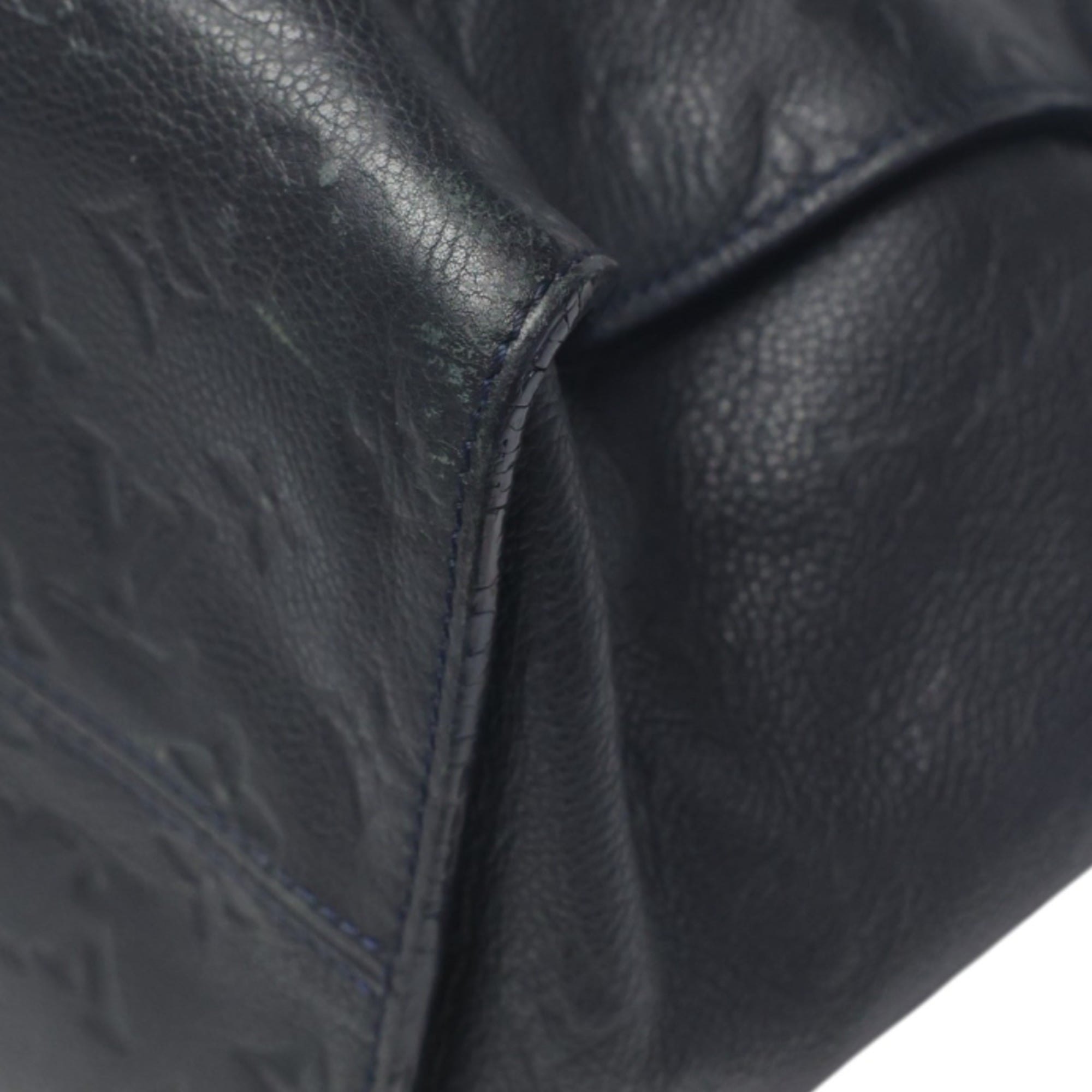 Louis Vuitton Black Infini Monogram Empreinte Tote Bag