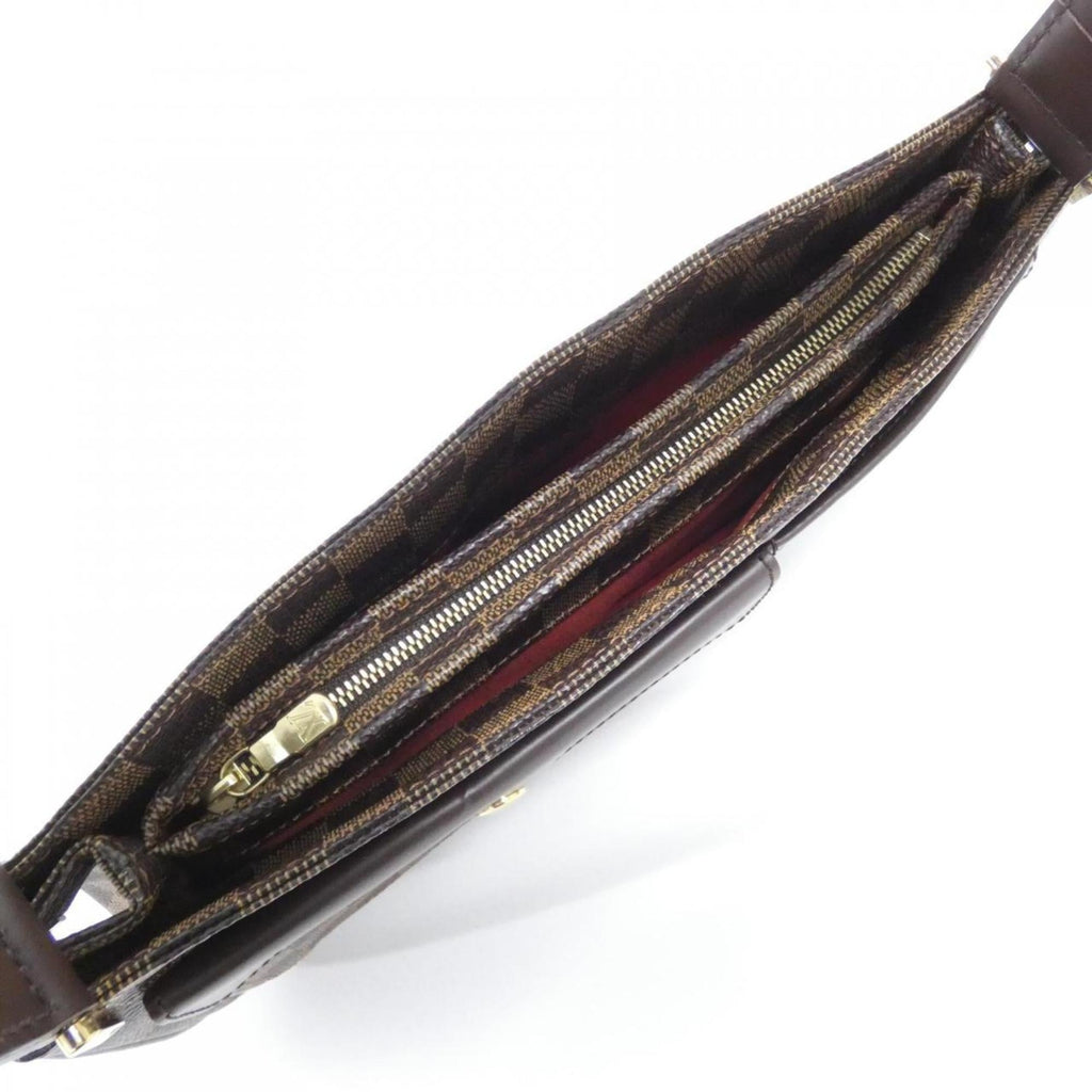Louis Vuitton Brown Coated Canvas Shoulder Bag