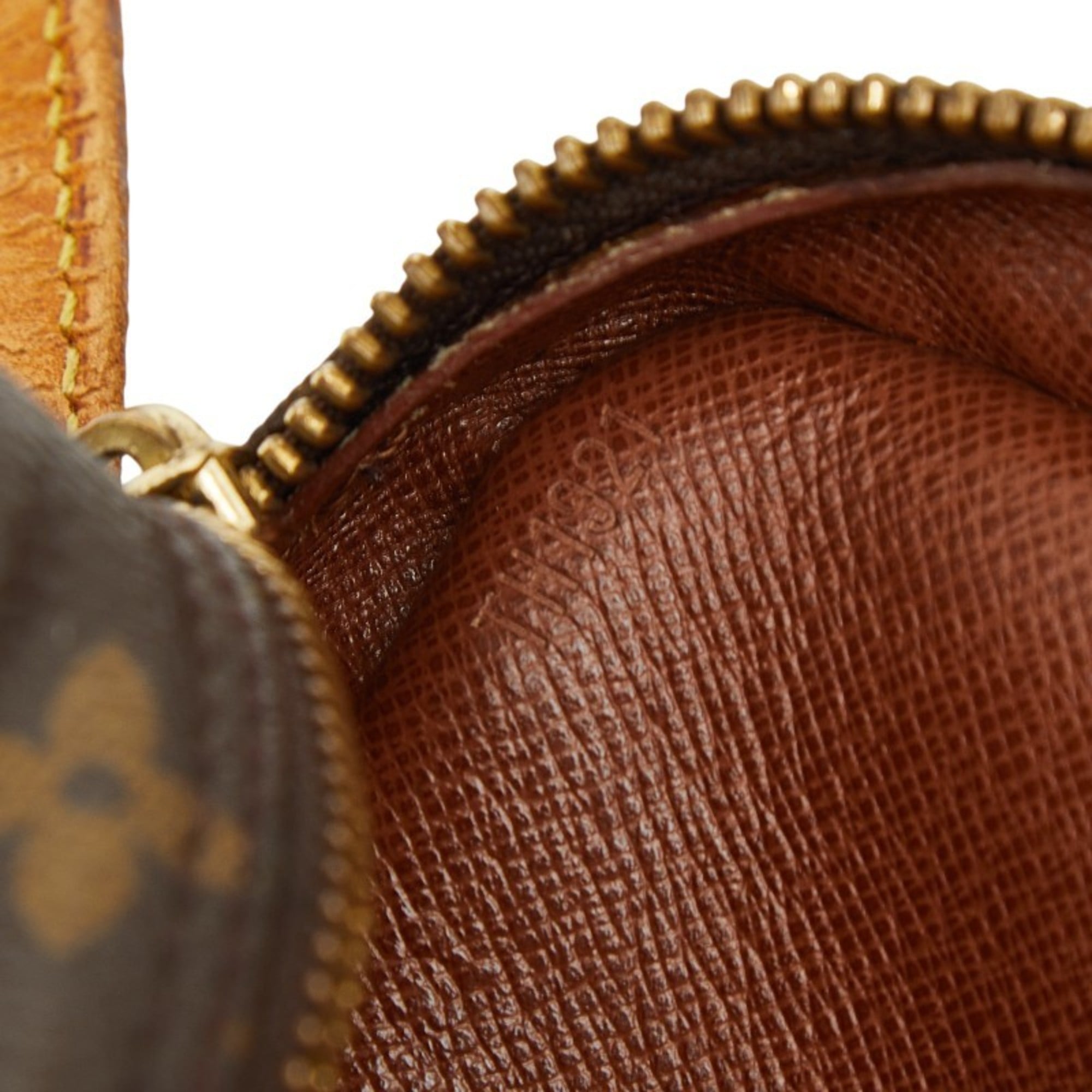 Louis Vuitton Brown Pvc Leather Shoulder Bag