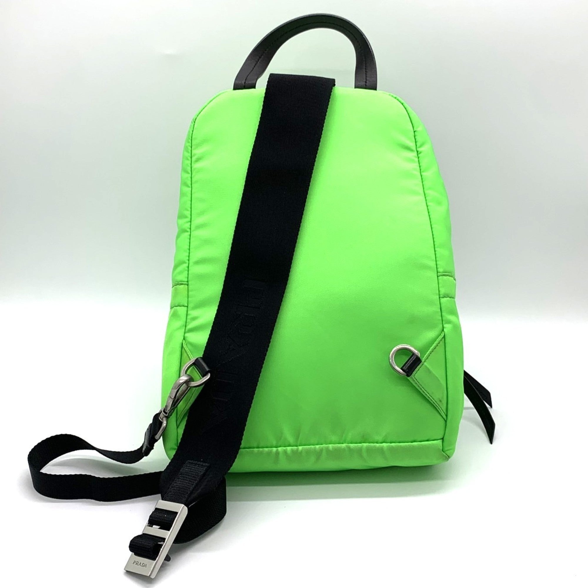 Prada Green Nylon Sling Bag
