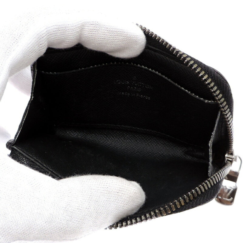Louis Vuitton Black Monogram Eclipse Coin Purse/Coin Case