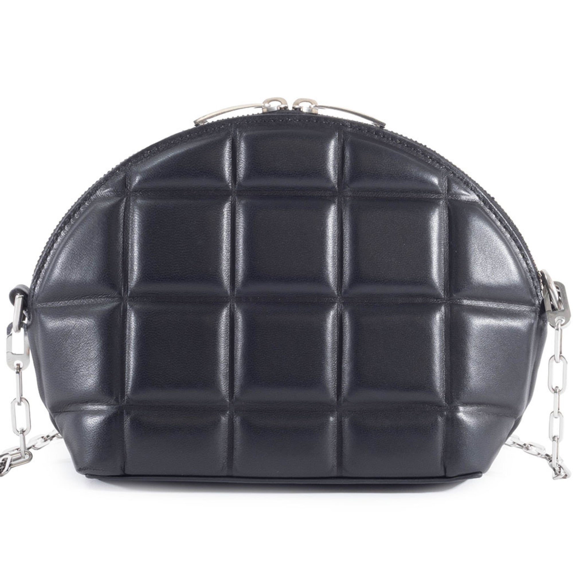 Bottega Veneta Black Leather Shoulder Bag