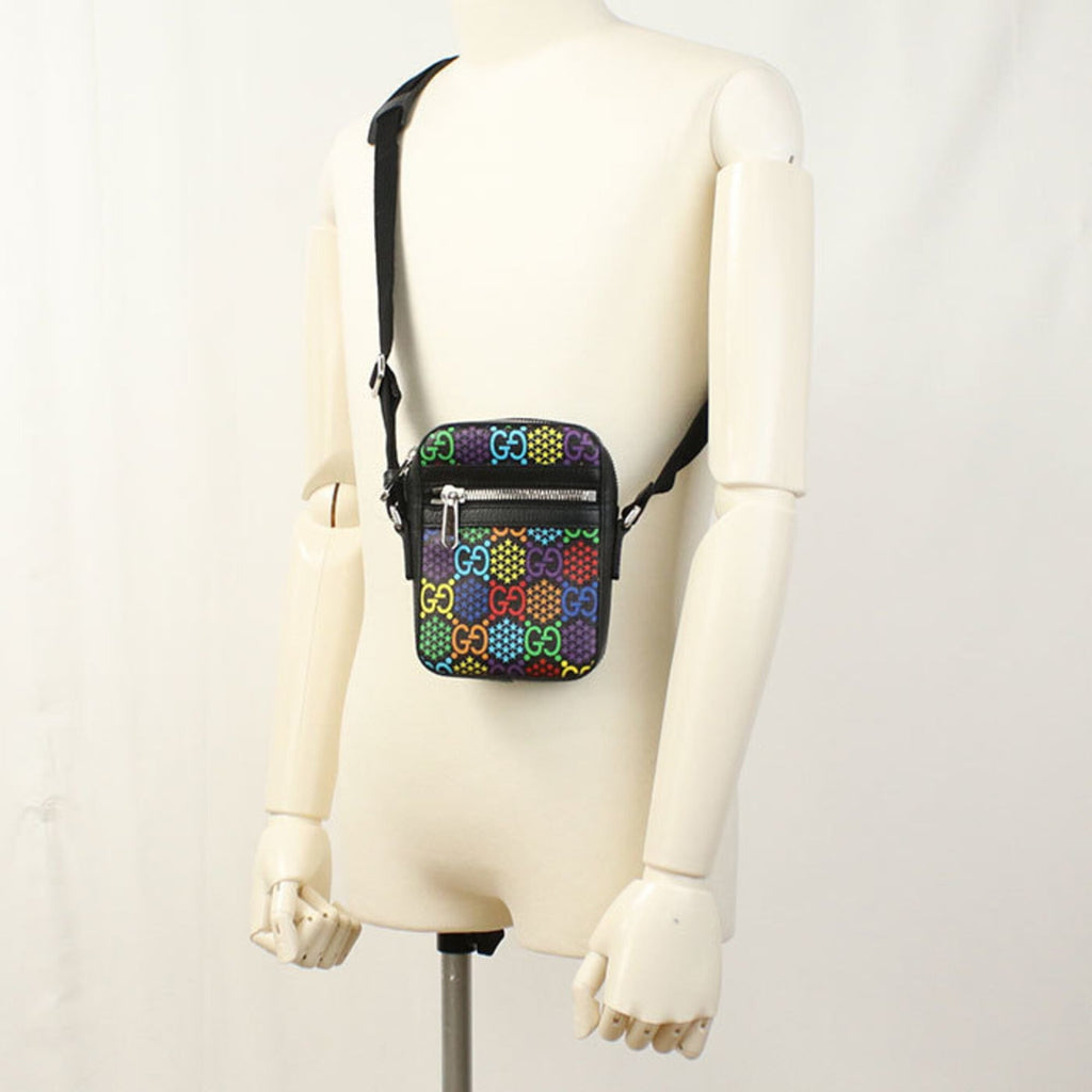 Gucci Black Pvc Shoulder Bag (Pre-Owned)