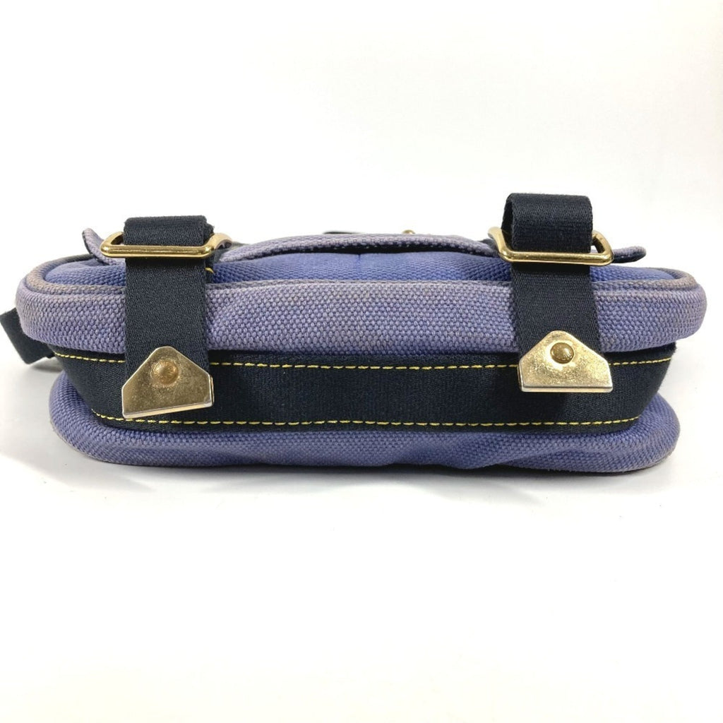 Louis Vuitton Blue Canvas Shoulder Bag Tote Bag
