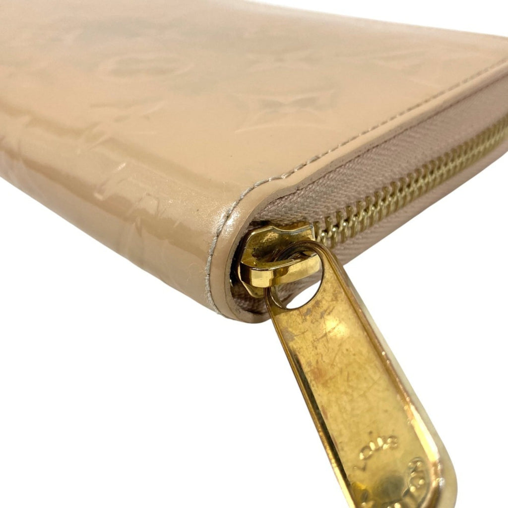 Louis Vuitton Beige Monogram Vernis Wallet