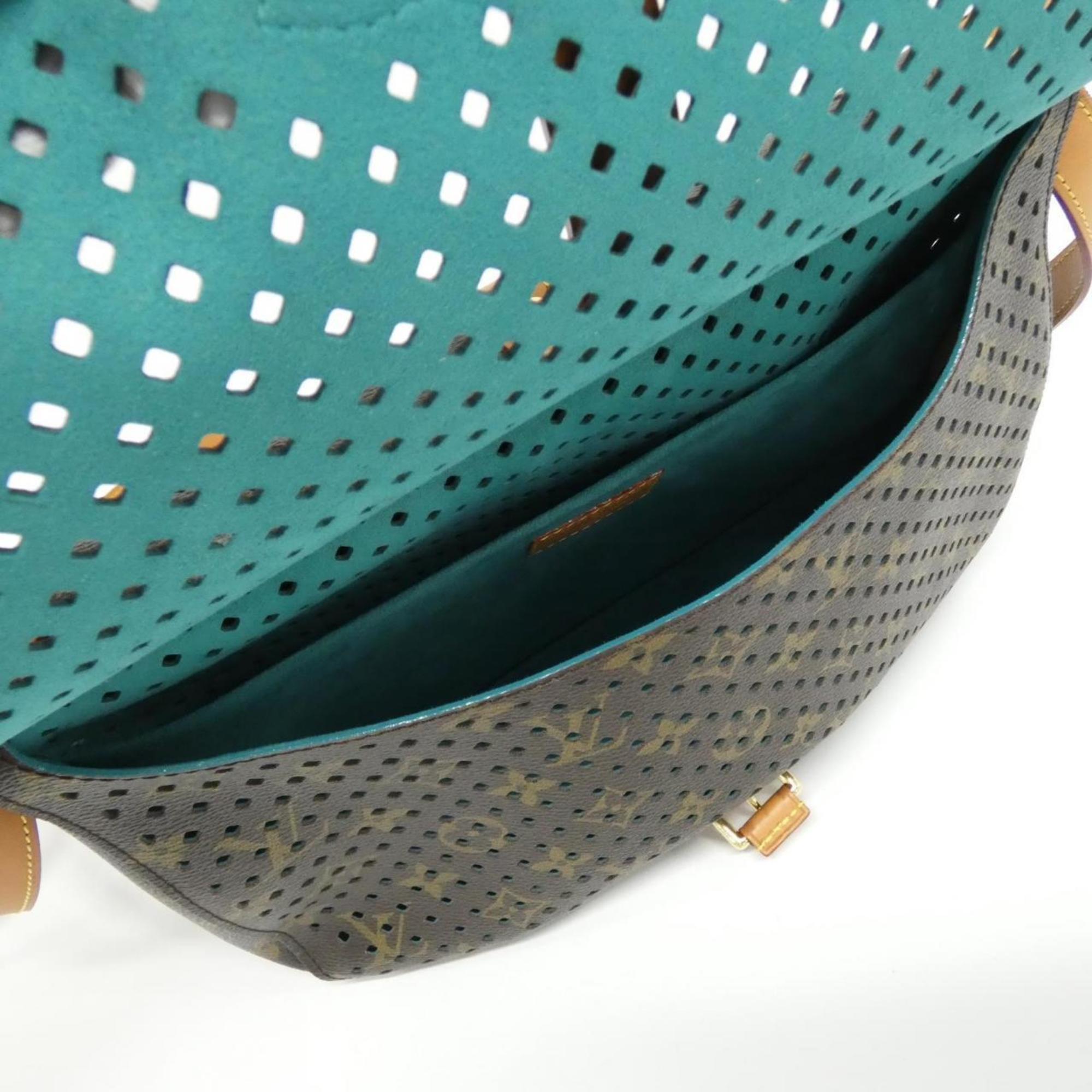Louis Vuitton Marron Coated Canvas Shoulder Bag
