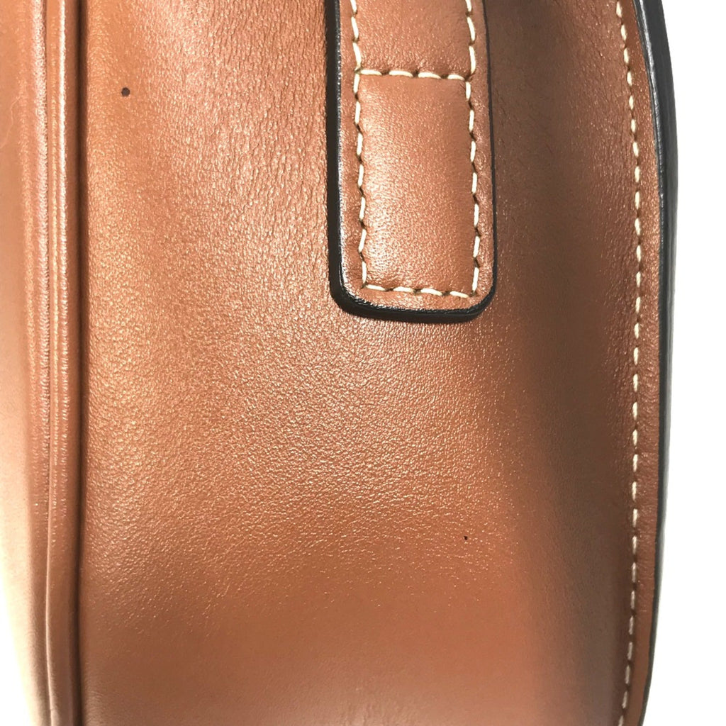 Celine Brown Leather Shoulder Bag