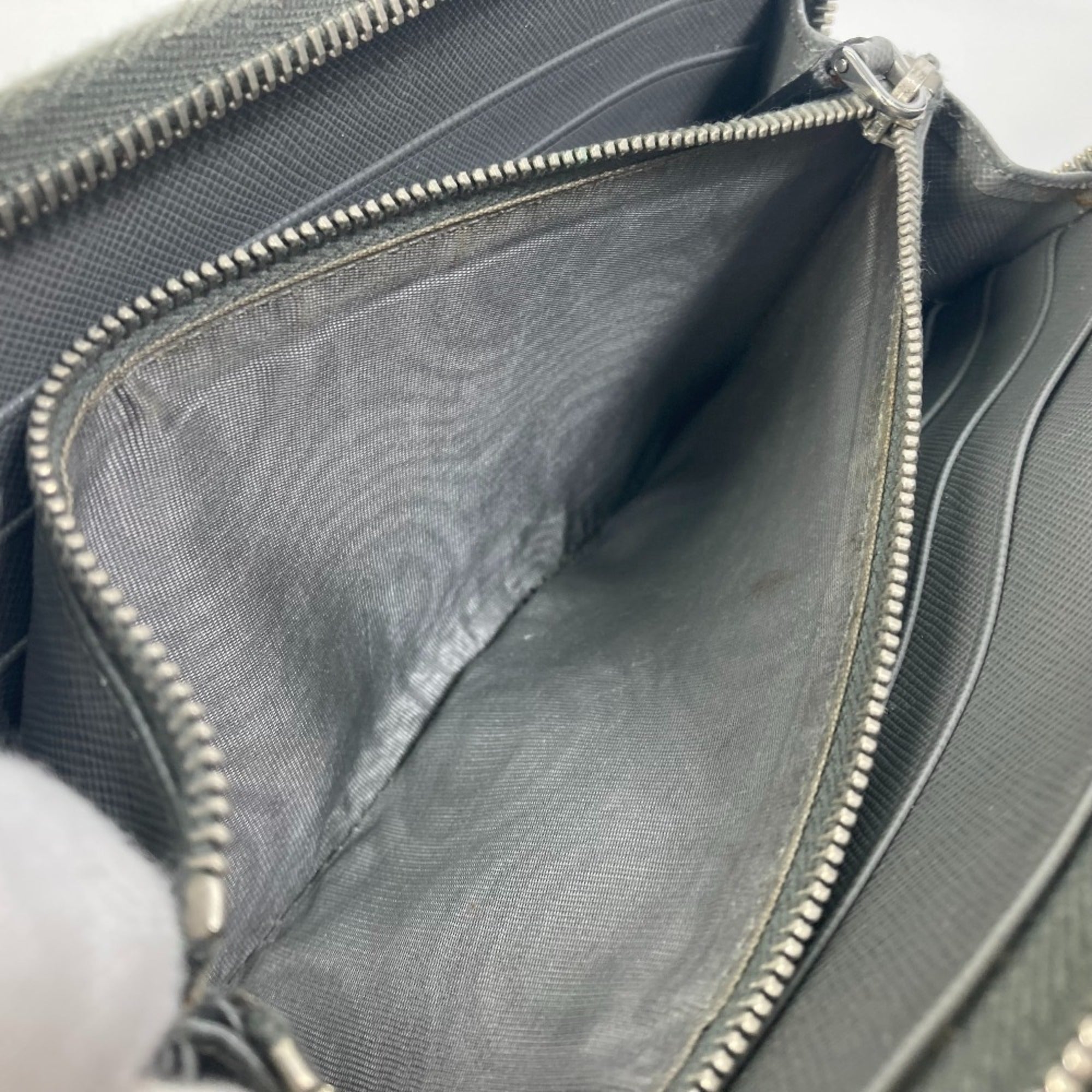 Prada Gray Other Long Wallet (Bi-Fold)
