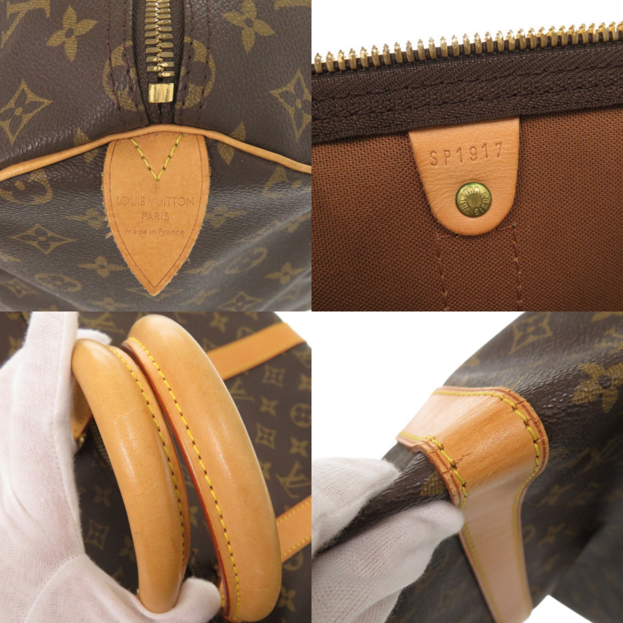 Louis Vuitton Monogram Brown Monogram Monogram Boston Bag