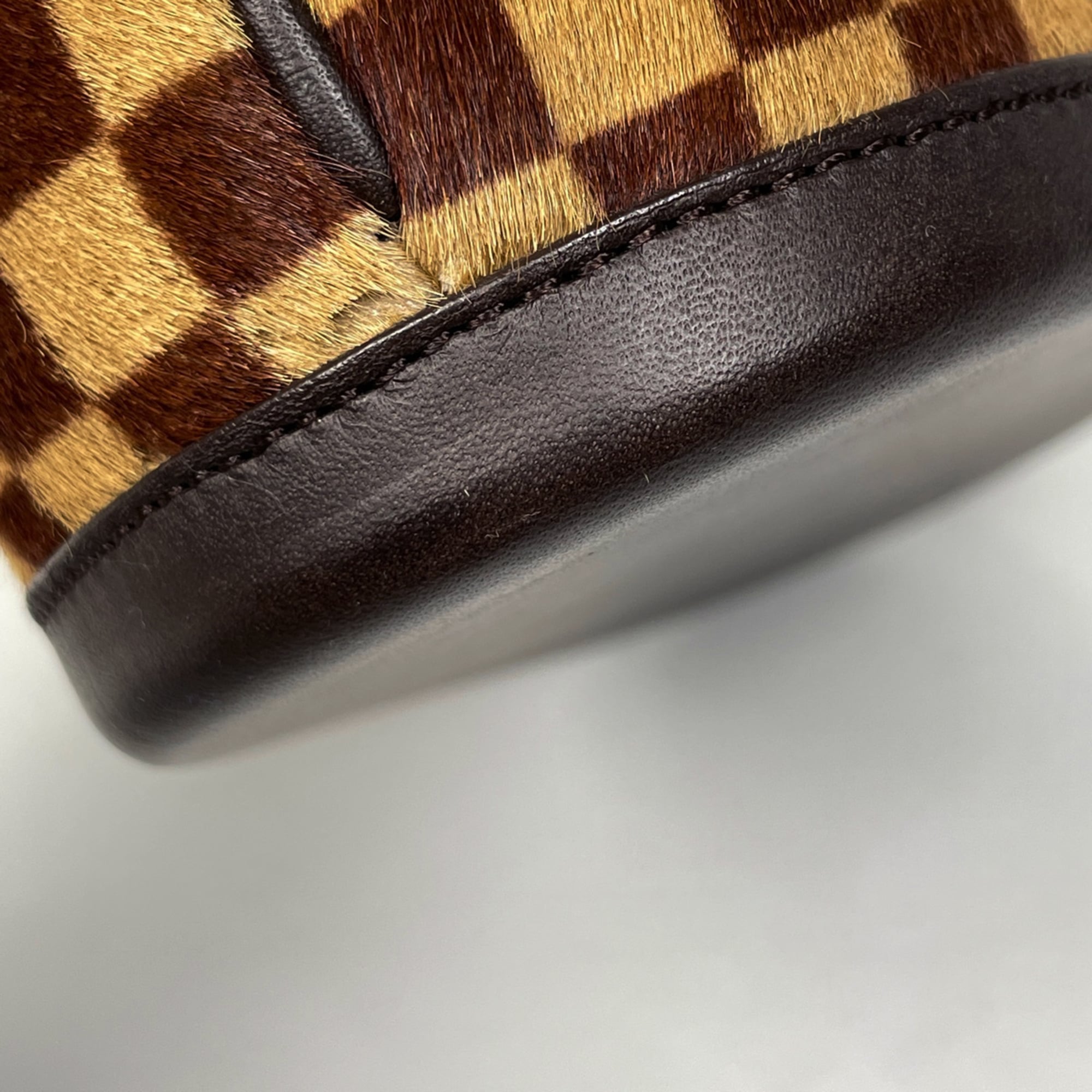 Louis Vuitton Brown Damier Canvas Handbag