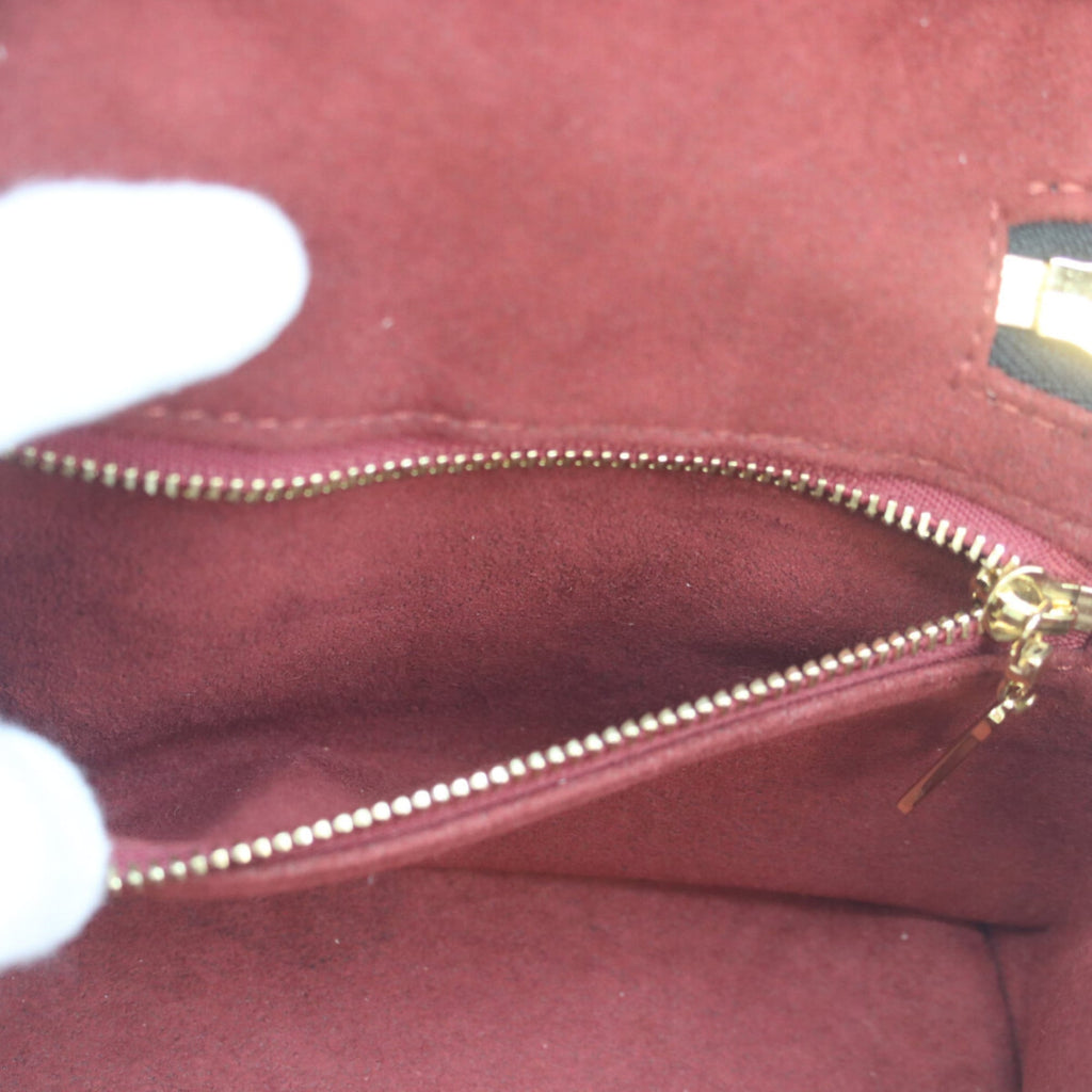 Louis Vuitton Black Noir Monogram Empreinte Shoulder Bag