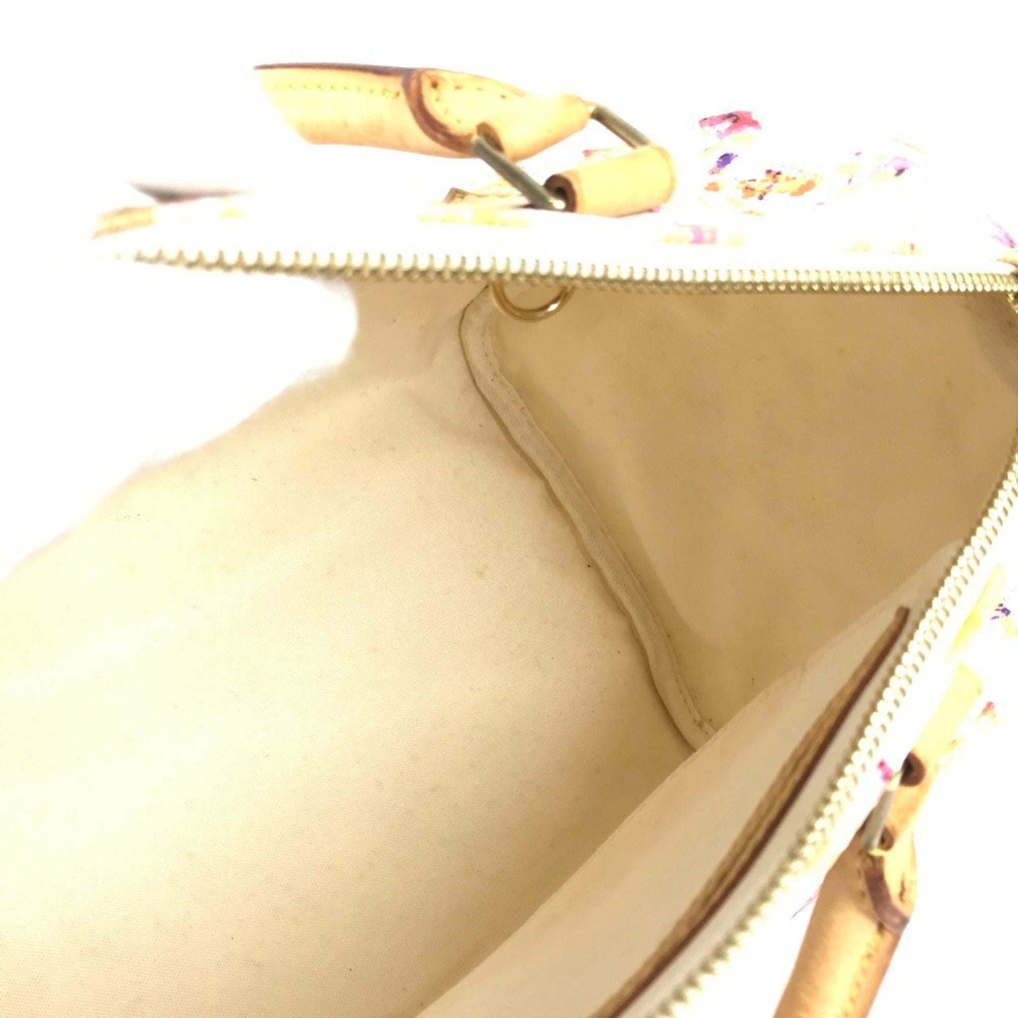 Louis Vuitton Monogram Watercolor Pink White Boston Bag Handbag