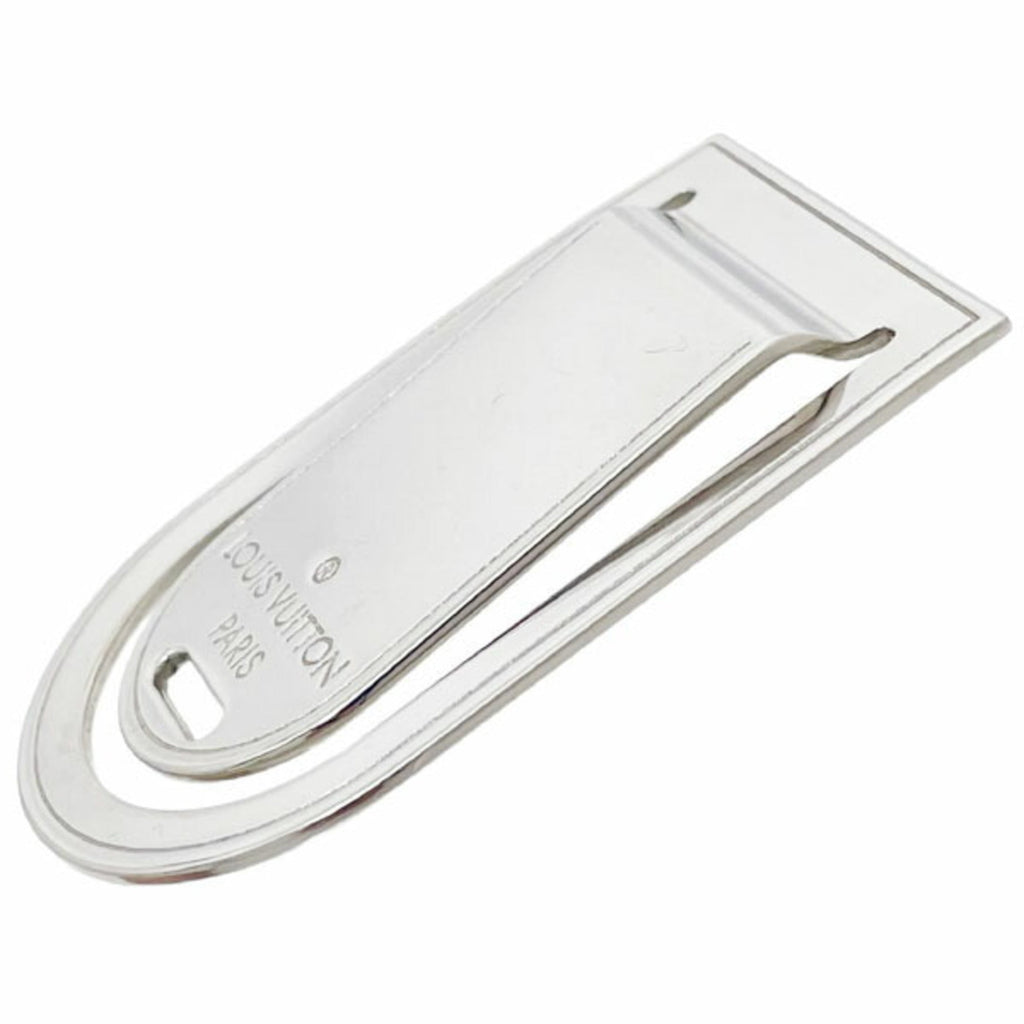 Louis Vuitton Silver Metal Money Clip