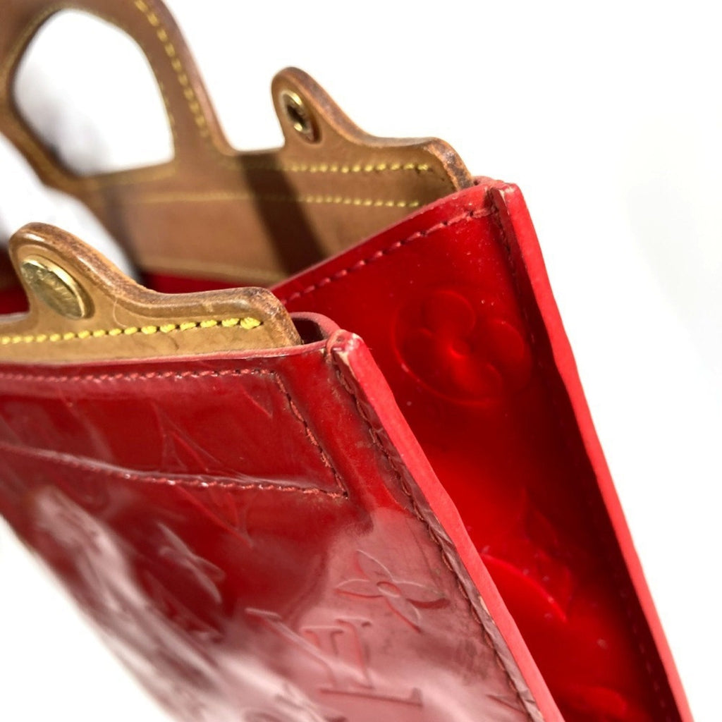 Louis Vuitton Galle Red Color Monogram Vernis Handbag