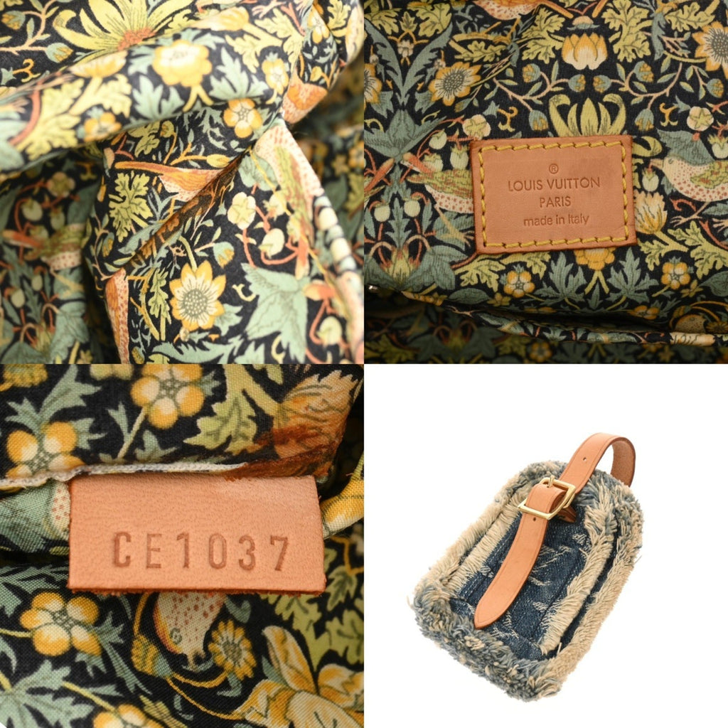 Louis Vuitton Monogram Denim Blue Monogram Denim Handbag
