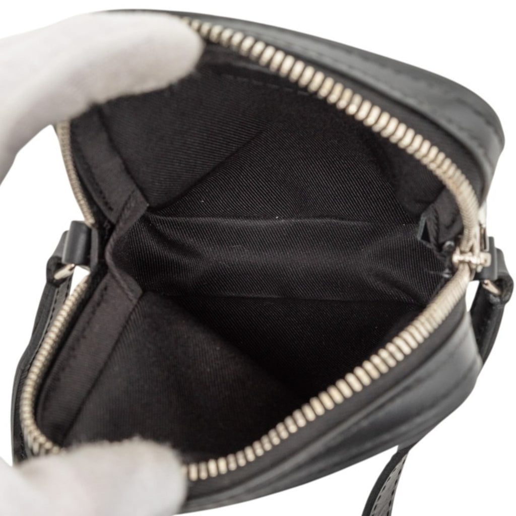 Louis Vuitton Epi Black Yellow Leather Shoulder Bag