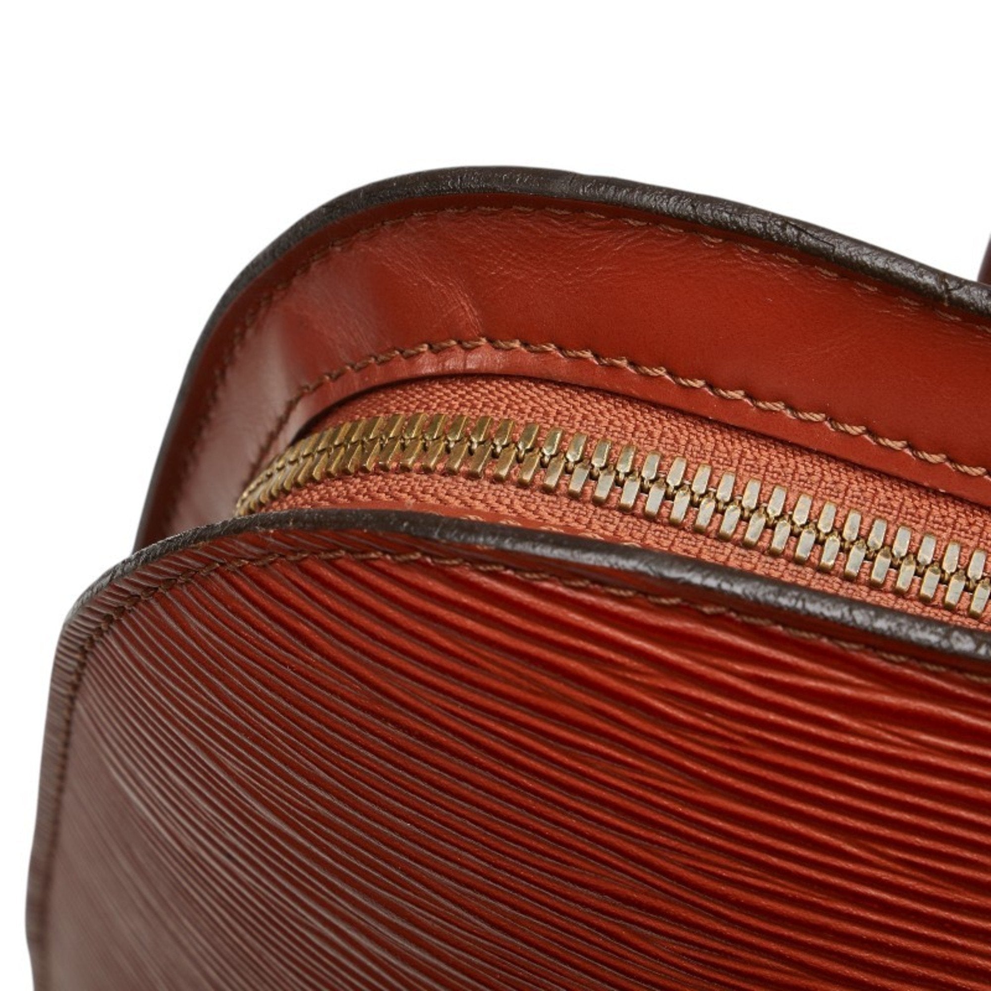 Louis Vuitton Kenyan Brown Leather Shoulder Bag Tote Bag