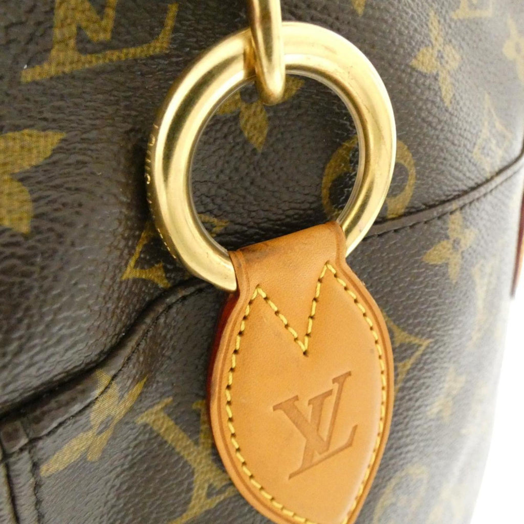 Louis Vuitton Marron Coated Canvas Handbag Shoulder Bag
