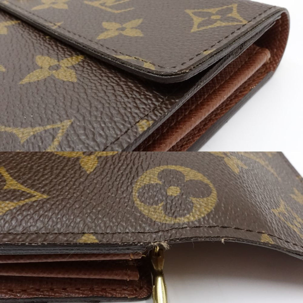 Louis Vuitton Monogram Brown Canvas Long Wallet