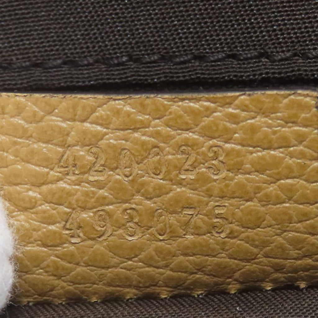 Gucci Brown Leather Handbag (Pre-Owned)