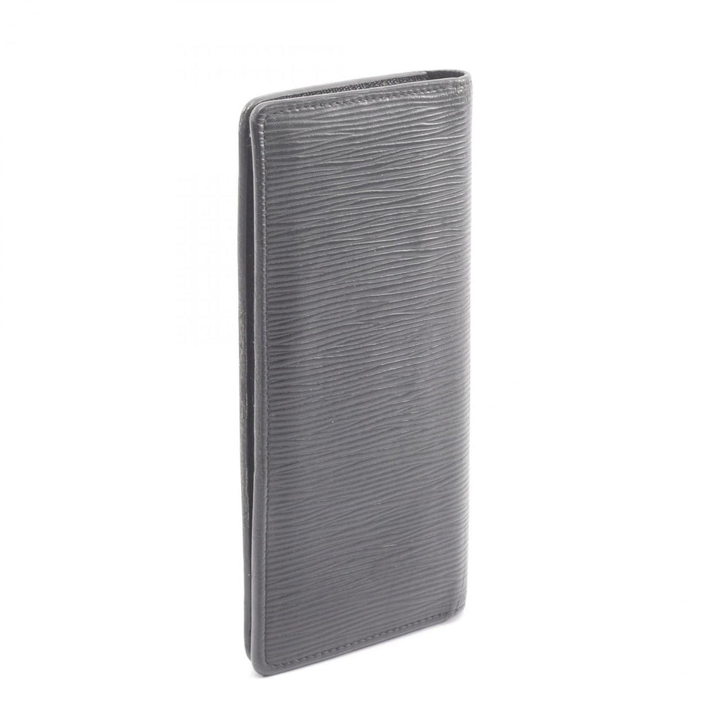 Louis Vuitton Epi Black Epi Leather Long Wallet